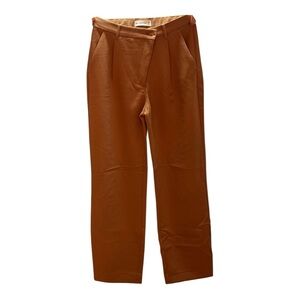 Abercrombie & Fitch Tan Asymmetrical Trousers